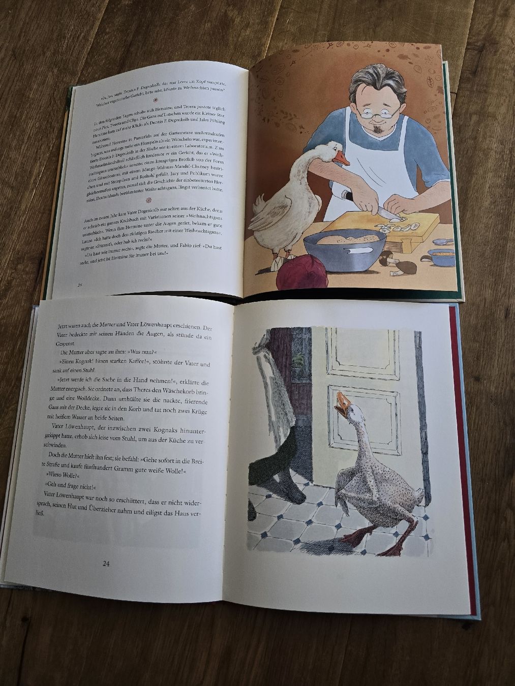 Bücher: Die Weihnachtsgans Auguste, 2 Bücher, set – Gebraucht aus Wittenbach von Tigerlili 6