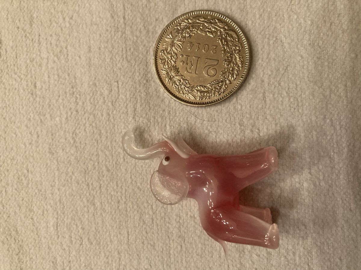 Murano Statuette: Mini Glaselefanten Murano 15 Teile – Usato da Rickenbach Sulz venduto da bea_7ssd 5