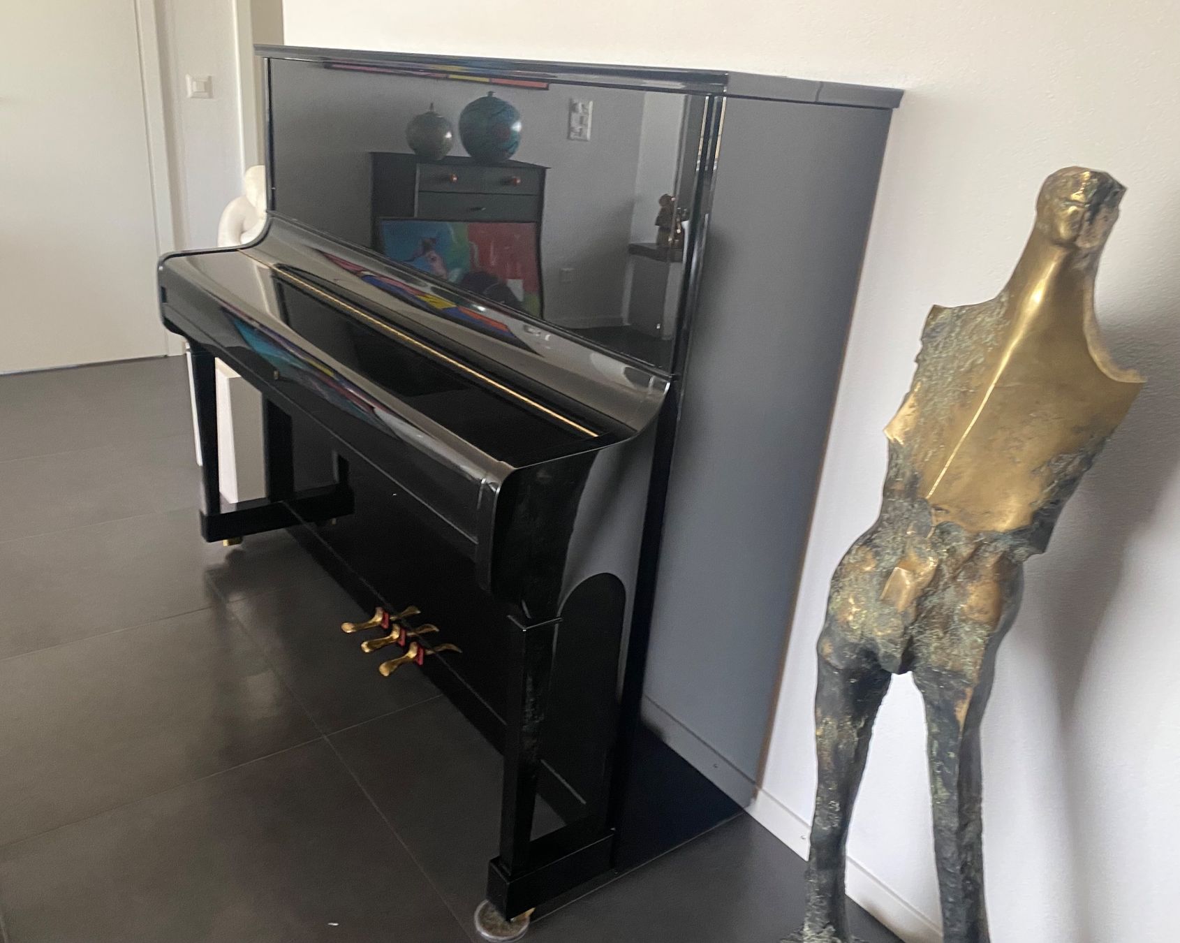 Strumenti musicali: Piano droit August Förster – Usato da Romont FR venduto da kas_tz7x 2