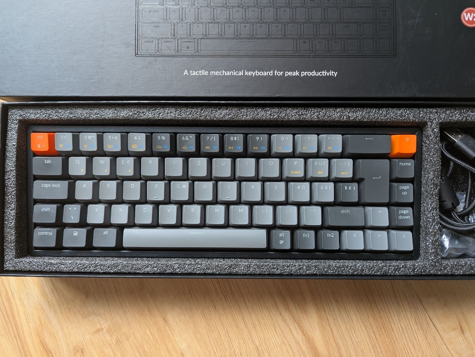 Keychron Tastaturen: Keychron K6 Gateron Blue – Gebraucht aus Niederwangen BE von EByte 1