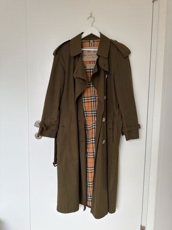 Burberry Westminster Trenchcoat Khaki Size UK 6 2018