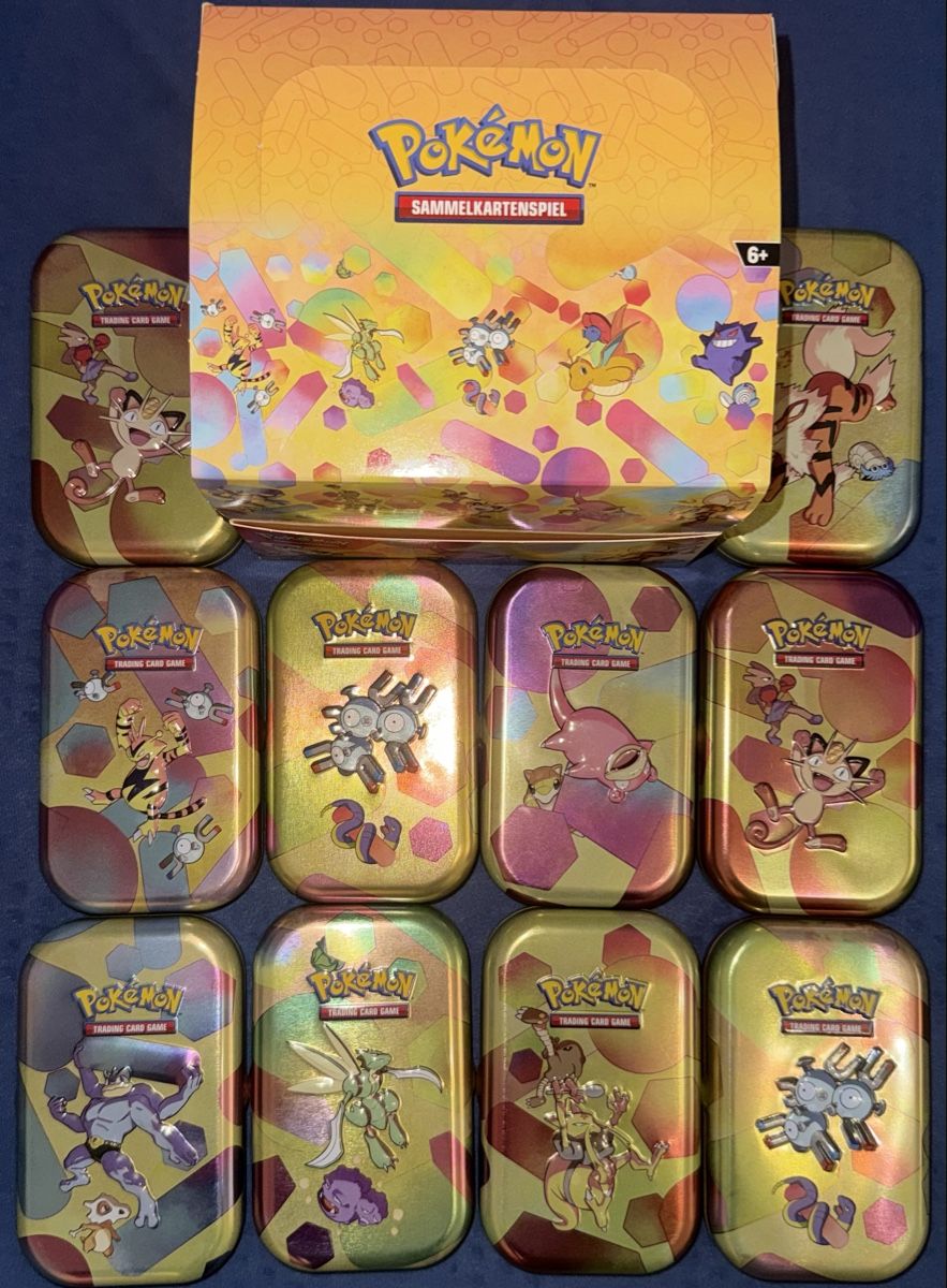 Pokémon Carte collezionabili: Pokemon 151 Mini Tin Display (Leer\Empty) Ab 1.- – Nuovo (secondo la descrizione) da Bern venduto da Ludixii