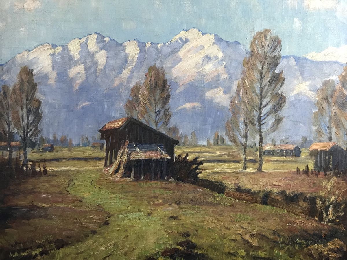 Dipinti: THURNHERR FERDINAND 1875-1955 Interlaken/München – Usato da Wolfhalden venduto da SecondAntique 1