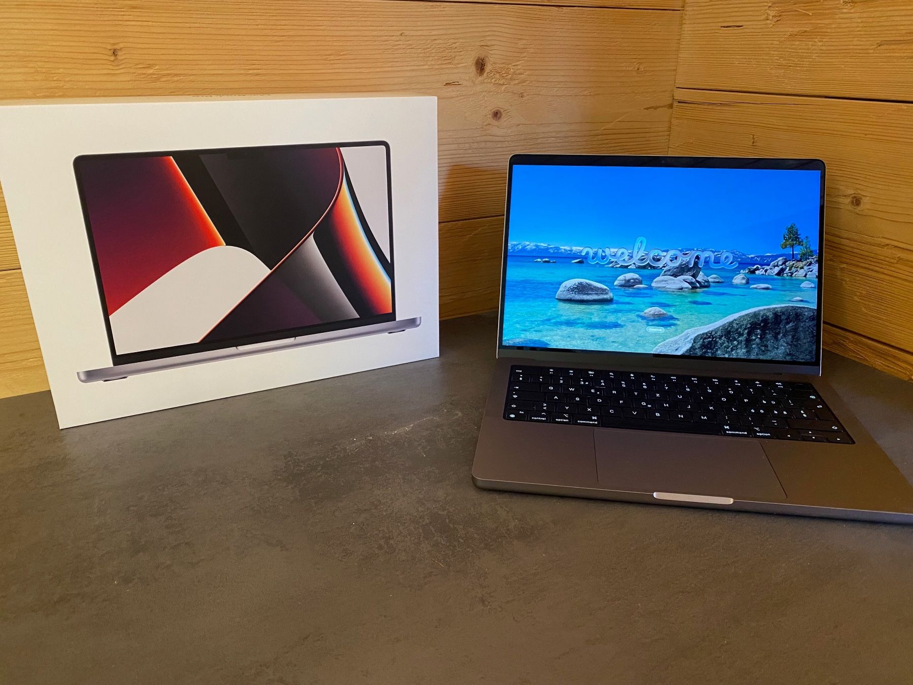 Apple Notebook: 14" MacBook Pro M1 Pro, 2021, Spacegrau – Usato da Visp venduto da Zeno7