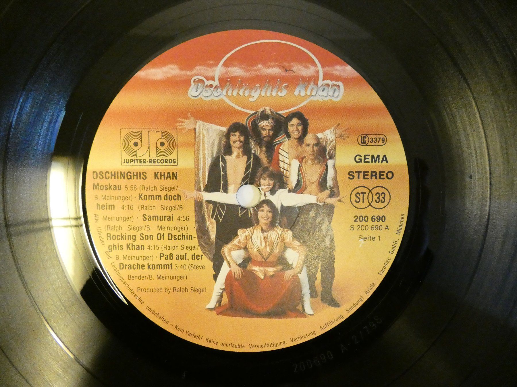Schallplatten: LP "Dschinghis Khan" (VG-) – Gebraucht aus Münchenstein von tsp01 7
