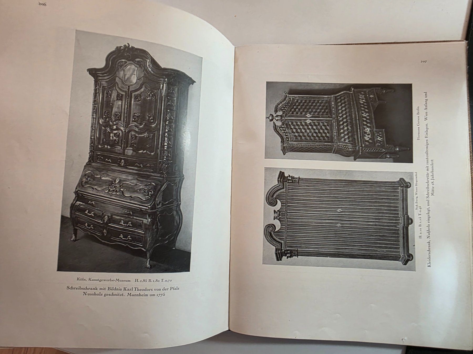Libri: Deutsche Möbel des Barock & Rokoko - Julius Hoffmann 1923 – Usato da Walterswil BE venduto da Lonitti 7