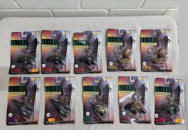 NEU 10 Stücke ALIENS SCHLÜSSEL ANHÄNGER/ KEY CHAIN 1996
