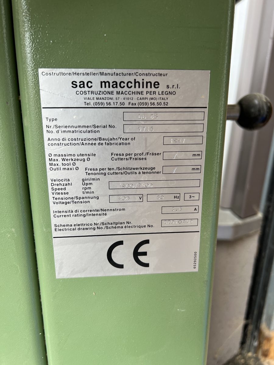Tutte le macchine: SAC Langlochbohrmaschine – Usato da Bühler venduto da remofae 1