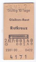 Billette Gisikon-Root - Rotkreuz