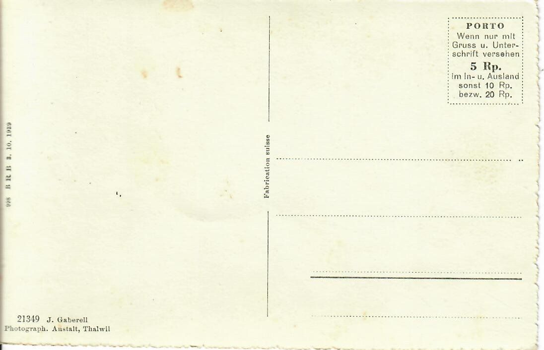 Cartoline postali: Klausenpass - altes Auto – Usato da Hochdorf venduto da Ziegel-16 1