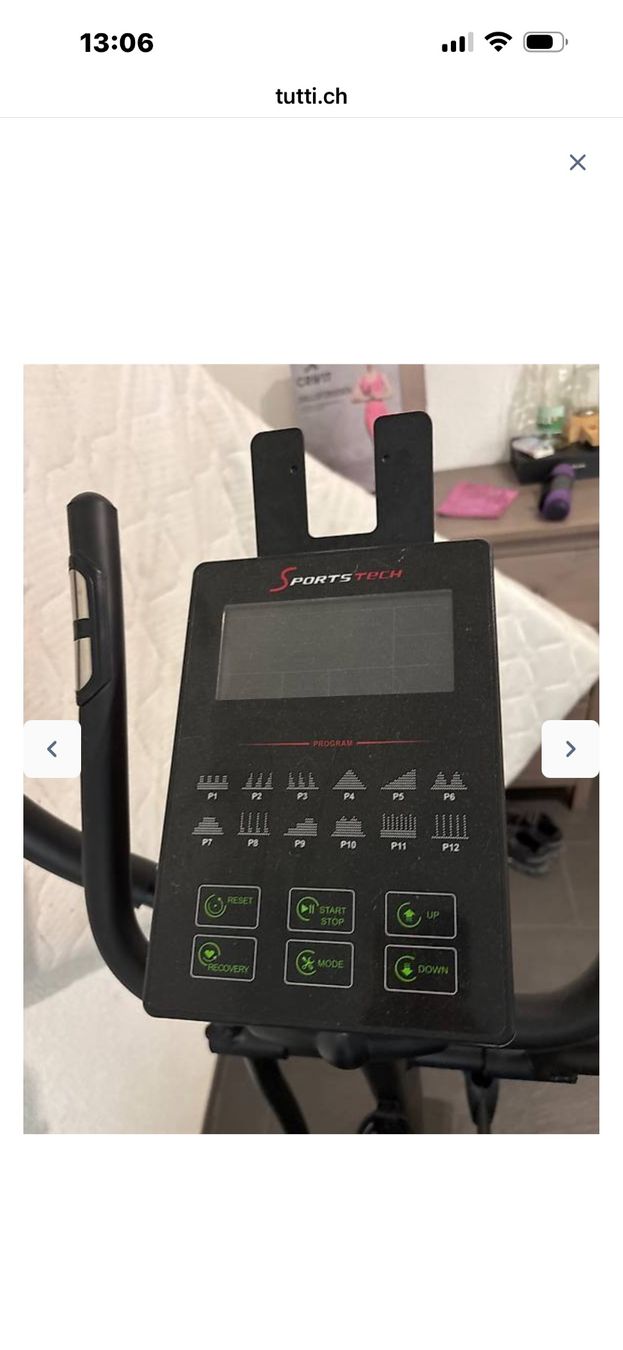 Sportstech Vélos d'appartement: Sportstech CX2 Crosstrainer – D'occasion à Dittingen par Staegis 2