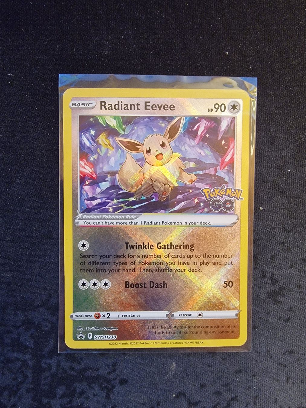 Pokémon Carte collezionabili: Pokemon Radiant Eevee SWSH 230 ENG – Usato da Winterthur venduto da picha13