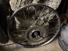 Roue jante arrière / hinterrad felgen - Puch Maxi