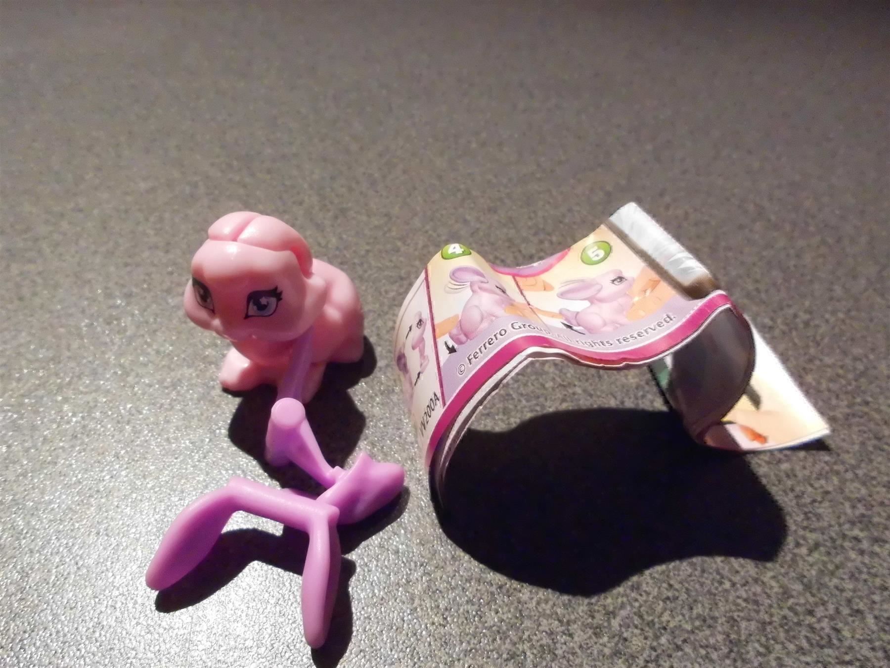 Figuren: Ueberraschungsei Hase, rosa, Applaydu – Gebraucht aus Zürich von Motzkuh