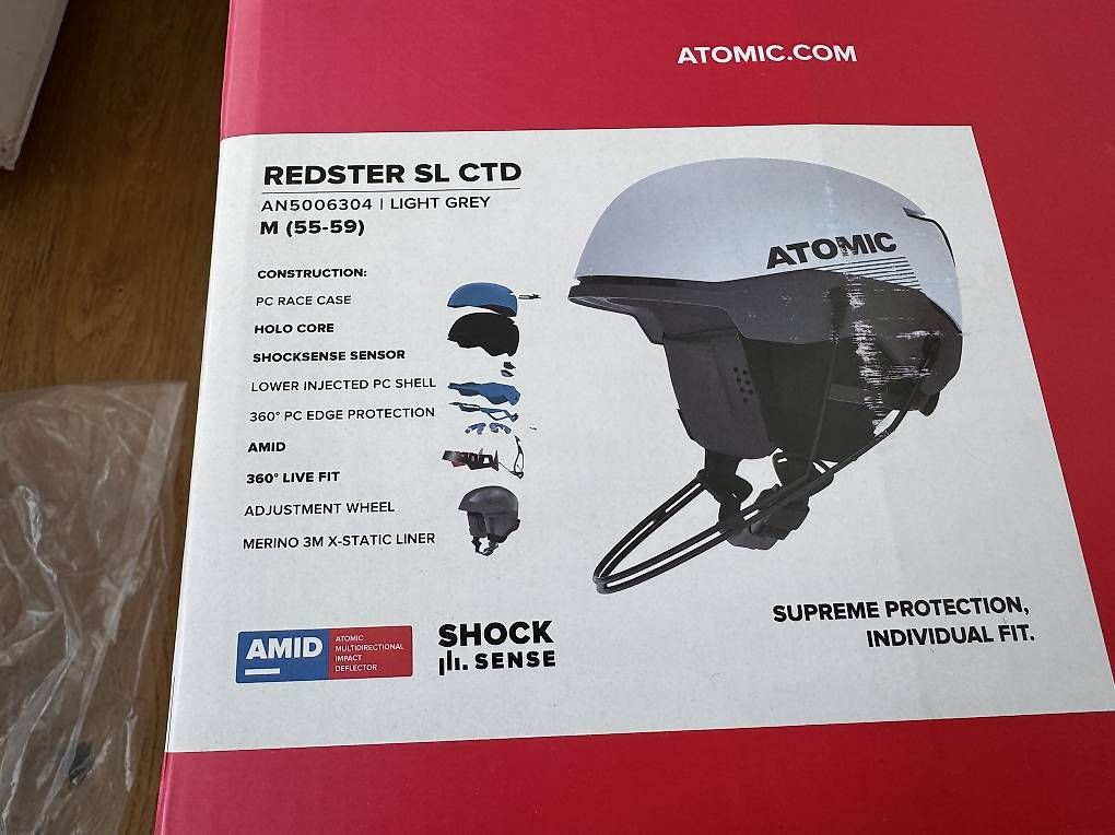 Atomic Caschi: Atomic SL Helm mit Bügel – Usato da Tuttwil venduto da Tell 2