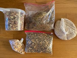 Set Hamsterfutter  / Nahrung für Goldhamster