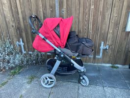Teutonia Be You! Elite Kinderwagen rot guter Zustand