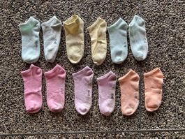 Kurze Socken, Sneakersocken Gr. 34 - 36