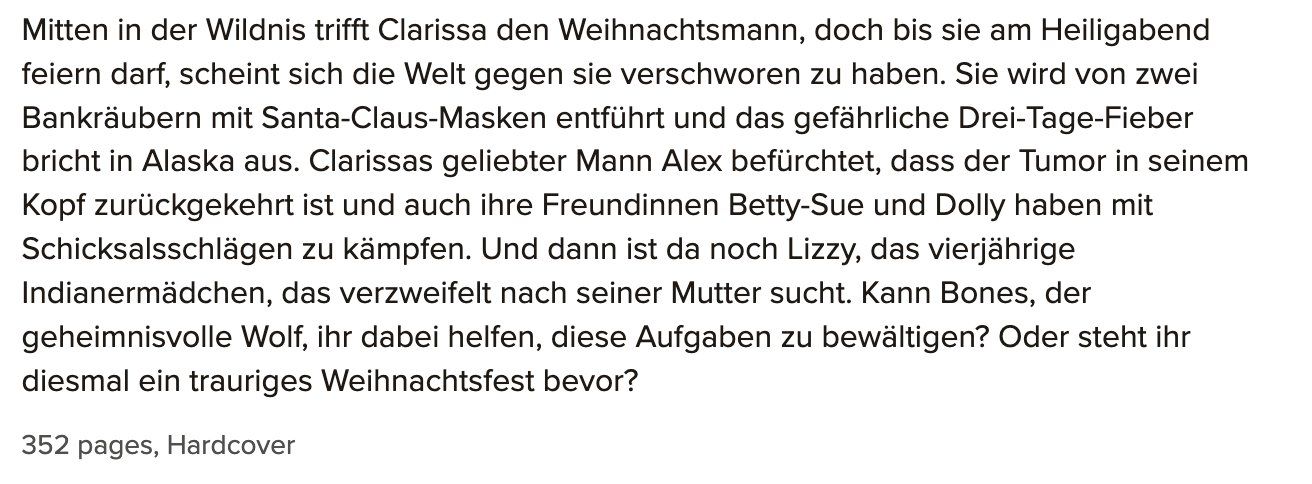 Libri: Weihnachten in der Wildnis – Usato da Frauenfeld venduto da AlphaCentauri_369_ 1