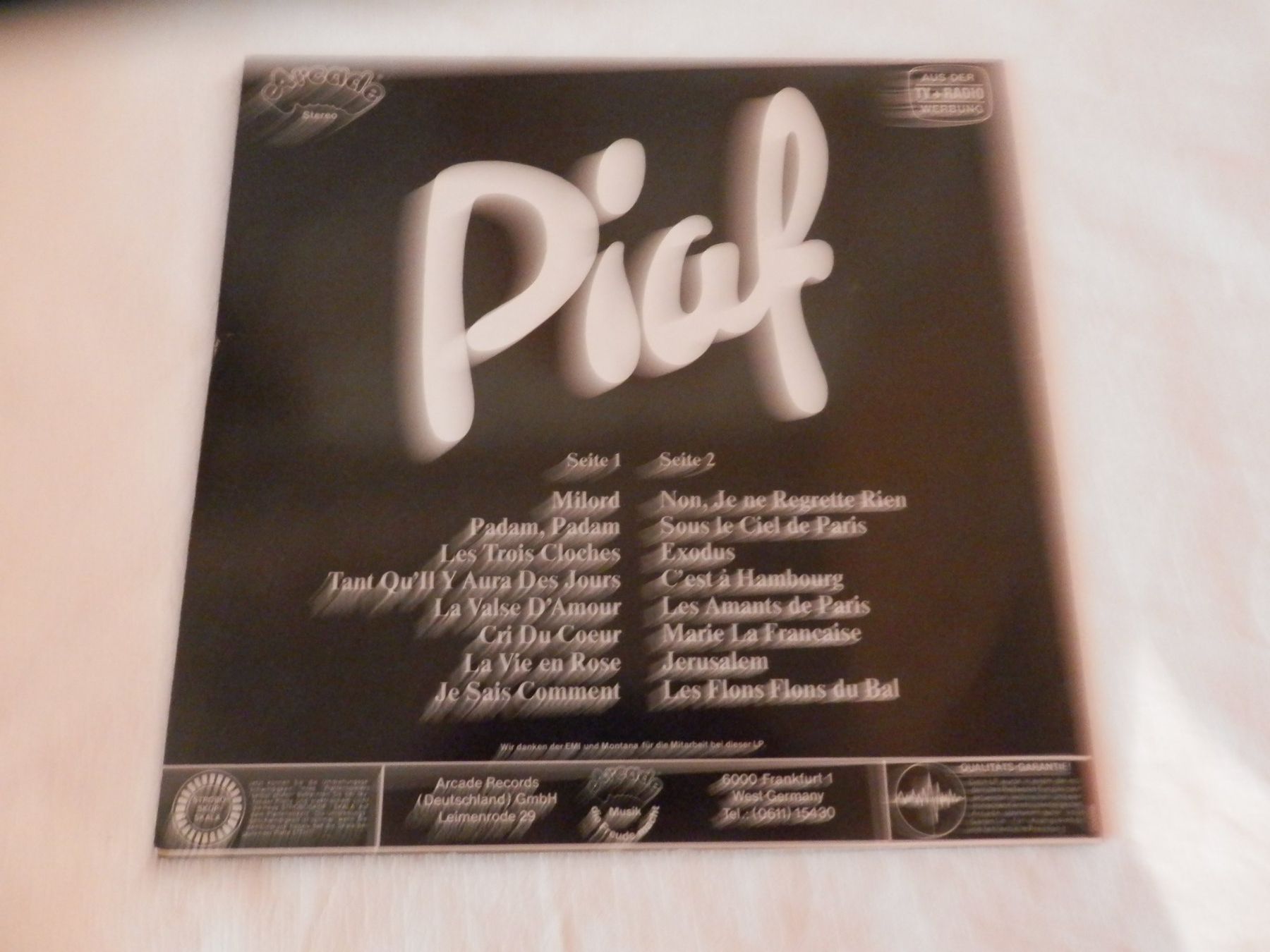 Dischi in vinile: LP Edith Piaf  Ihre grössten Erfolge – Usato da Weiach venduto da weiach81 1