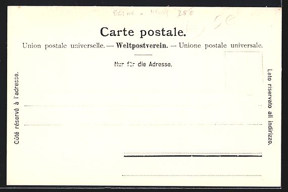 Cartoline postali: AK Interlaken, Höhestrasse – Usato da Berlin venduto da bartko-reher 1