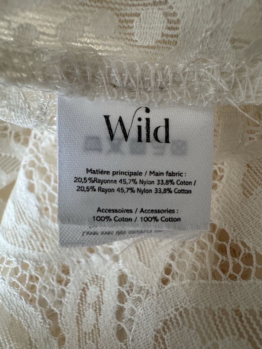 Tuniche: Blouse tunique dentelle crème WILD, taille one size – Nuovo (secondo la descrizione) da Morges venduto da sandy069 5