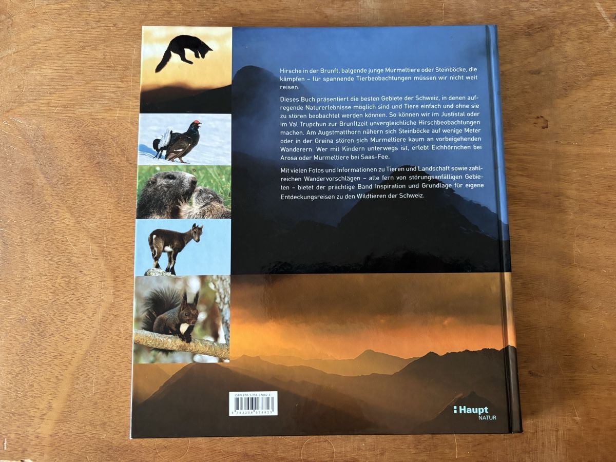 Bücher: Wanderungen zu Murmeltier, Steinbock & Co. – Gebraucht aus Zürich von WWehrle 2
