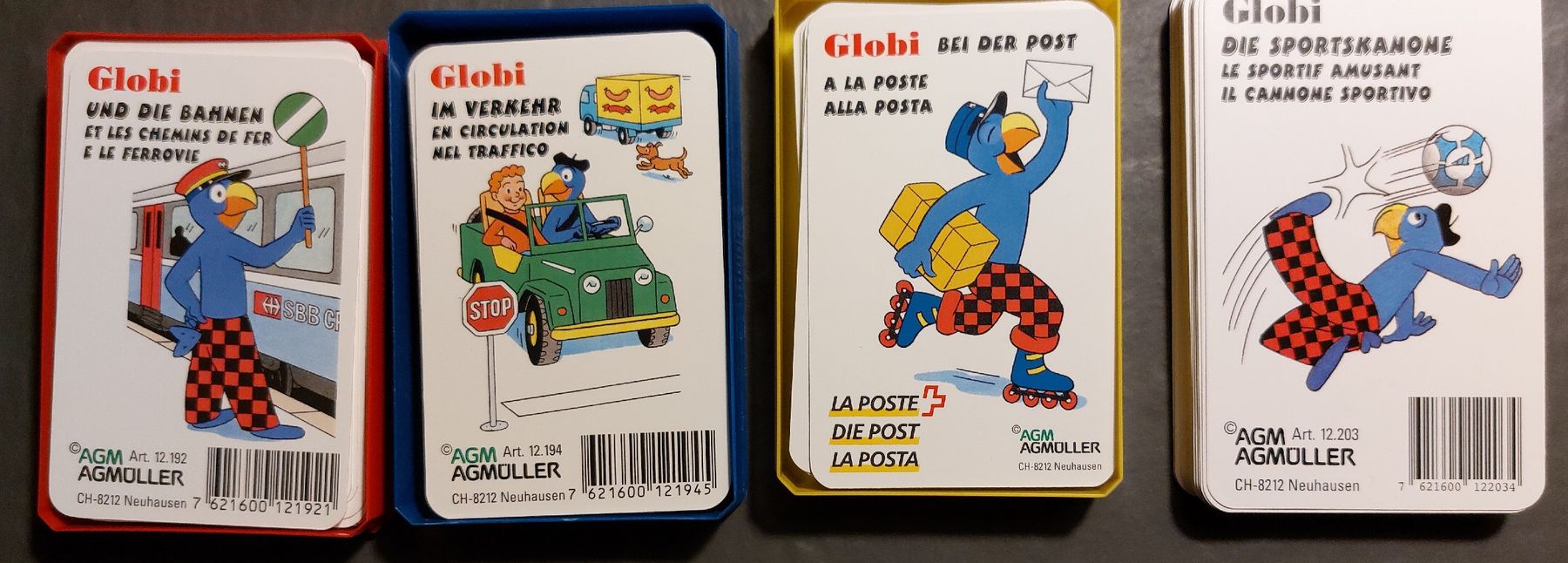 Giochi: Globi Quartett/4 Stück  – Usato da Unterseen venduto da Ruia3333