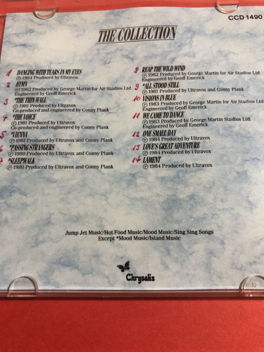 CDs: Ultravox - The Collection 💿  – Neu (gemäss Beschreibung) aus Flaach von rubo7 2