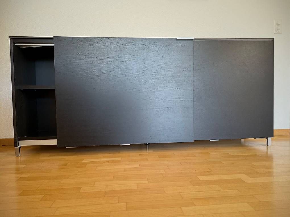 Ligne Roset Büffets: Ligne Roset Sideboard in Eiche schwarz  zeitloses Design – Gebraucht aus St. Gallen von bonoart 3