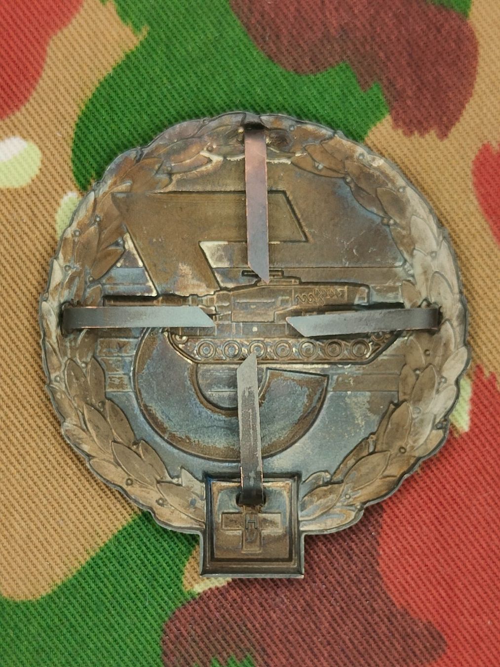 Schweizer Armee Placchette & Badge: Béretemblem Panzerbrigade 3, Variante 1 – Usato da Bauma venduto da SwissMilitaria 1