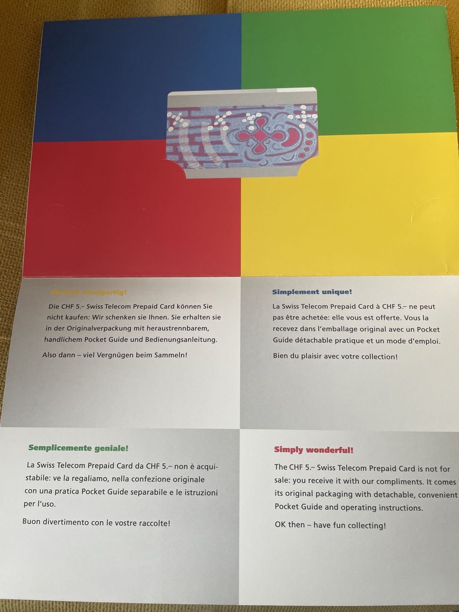 Swisscom Schede telefoniche: Sammlung international phone Card – Nuovo e nell'imballaggio originale da Schüpfen venduto da Schuepfen45 3