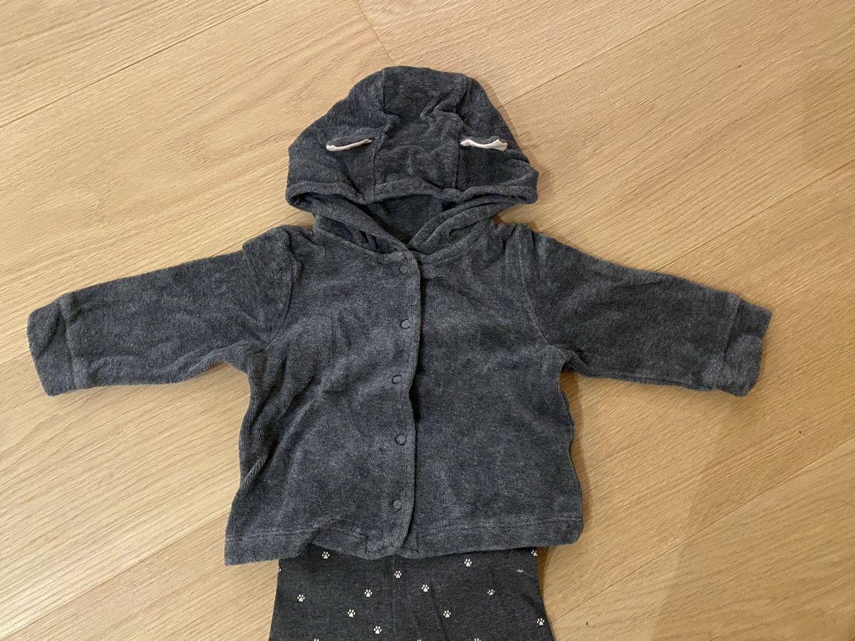 H&M Lotti & Set di vestiti: Cute Cat Hooded Outfit, Size 68 – Usato da Planken venduto da R4gskL7 1