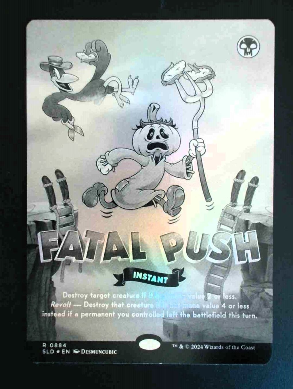 Magic The Gathering Sammelbilder & Trading cards: Fatal Push - Foil -  MTG – Gebraucht aus Zürich von Semagets