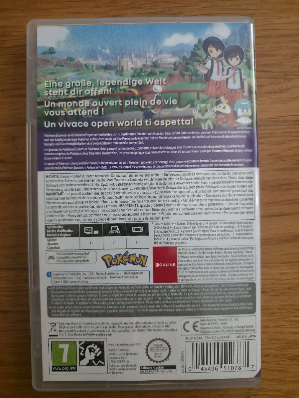 Pokémon Giochi: Pokemon Karmesin - Nintendo Switch  – Usato da Zürich venduto da jabo22 1