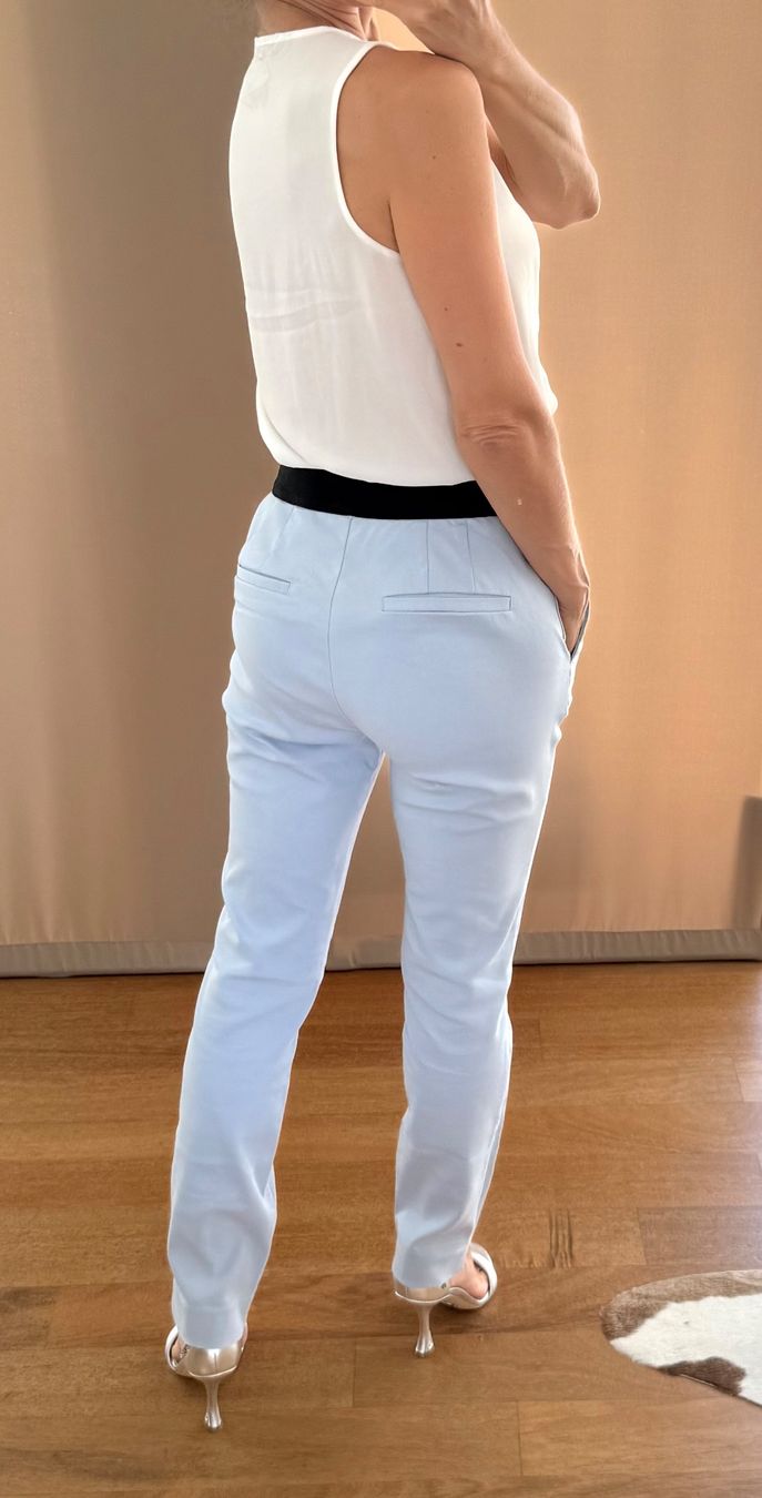 Zara Hosen: Stoffhose Gr. 34 hellblau, neu – Neu (gemäss Beschreibung) aus Stansstad von InStyle8 2