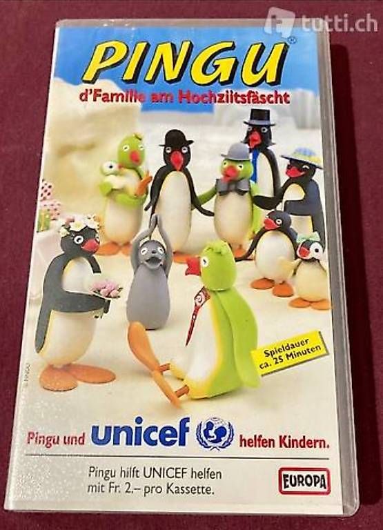 Tutti i VHS: Pingu VHS – Usato da Hettlingen venduto da MissZotti