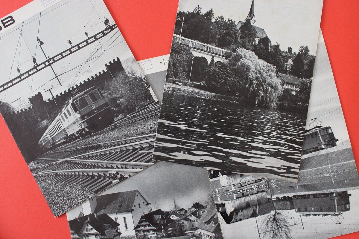 Riviste & Magazine: 20 x SBB Nachrichtenblatt 1970 & 1971 – Usato da Wettswil venduto da roma010 1