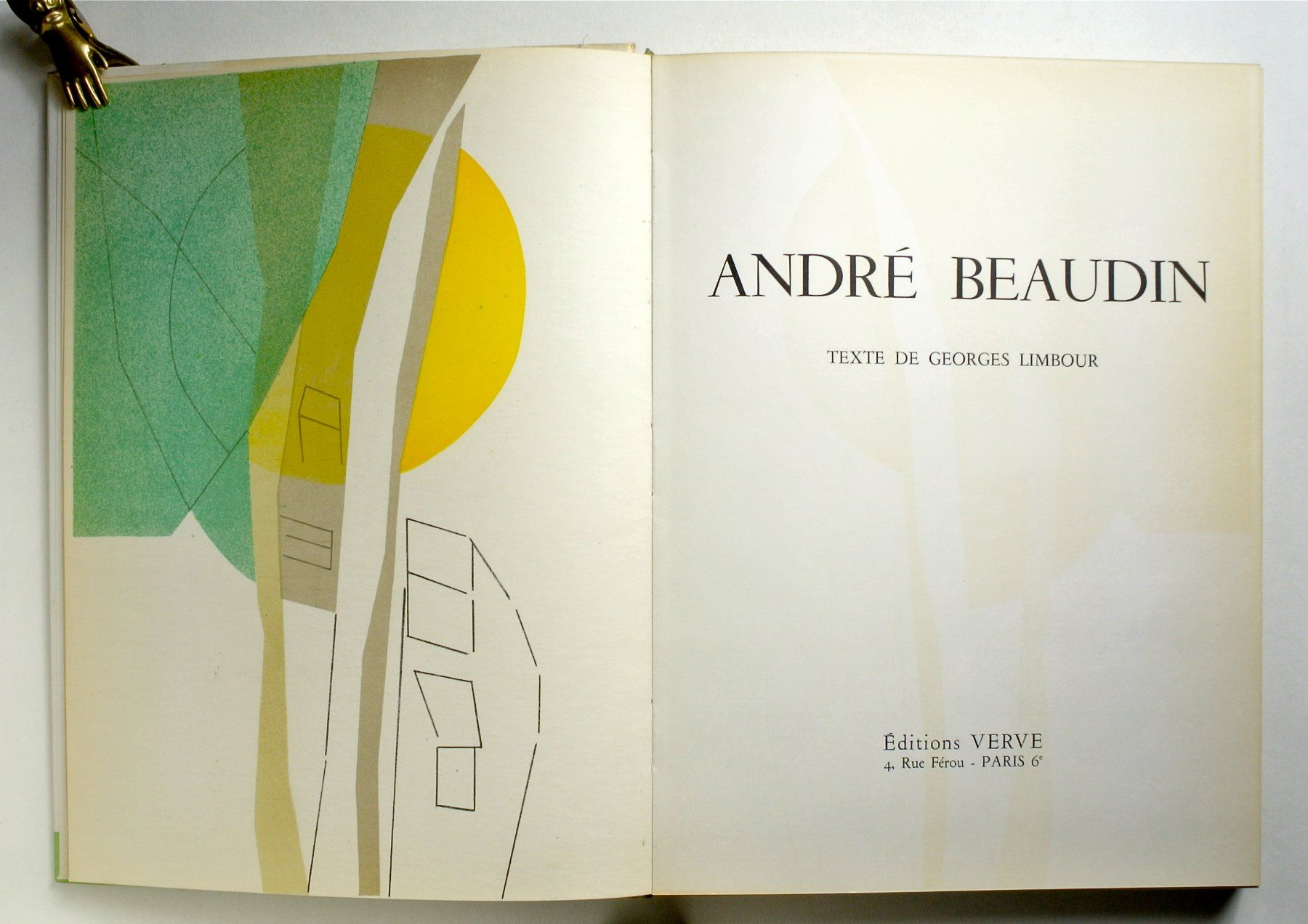 Libri: Beaudin, André. Texte de Georges Limbour. – Usato da Erschwil venduto da taglang 1