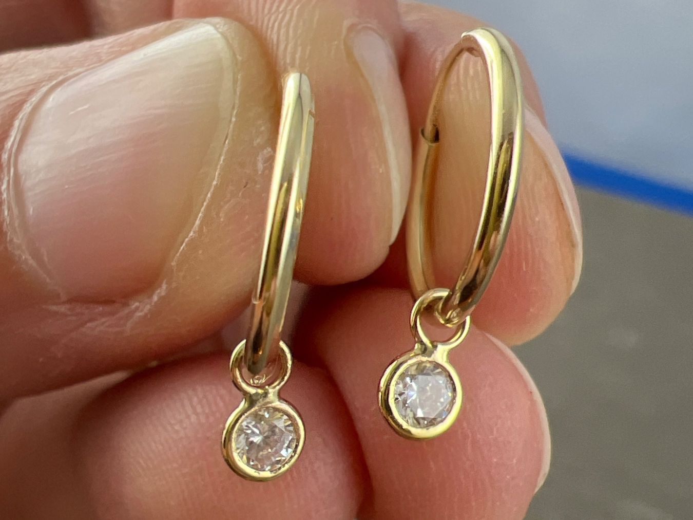 Orecchini pendenti & Orecchini a lobo: Creolen 375 Gold – Usato da Niederuzwil venduto da leo_8857