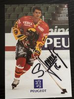 Sven Leuenberger SC Bern Autogrammkarte mit Signatur