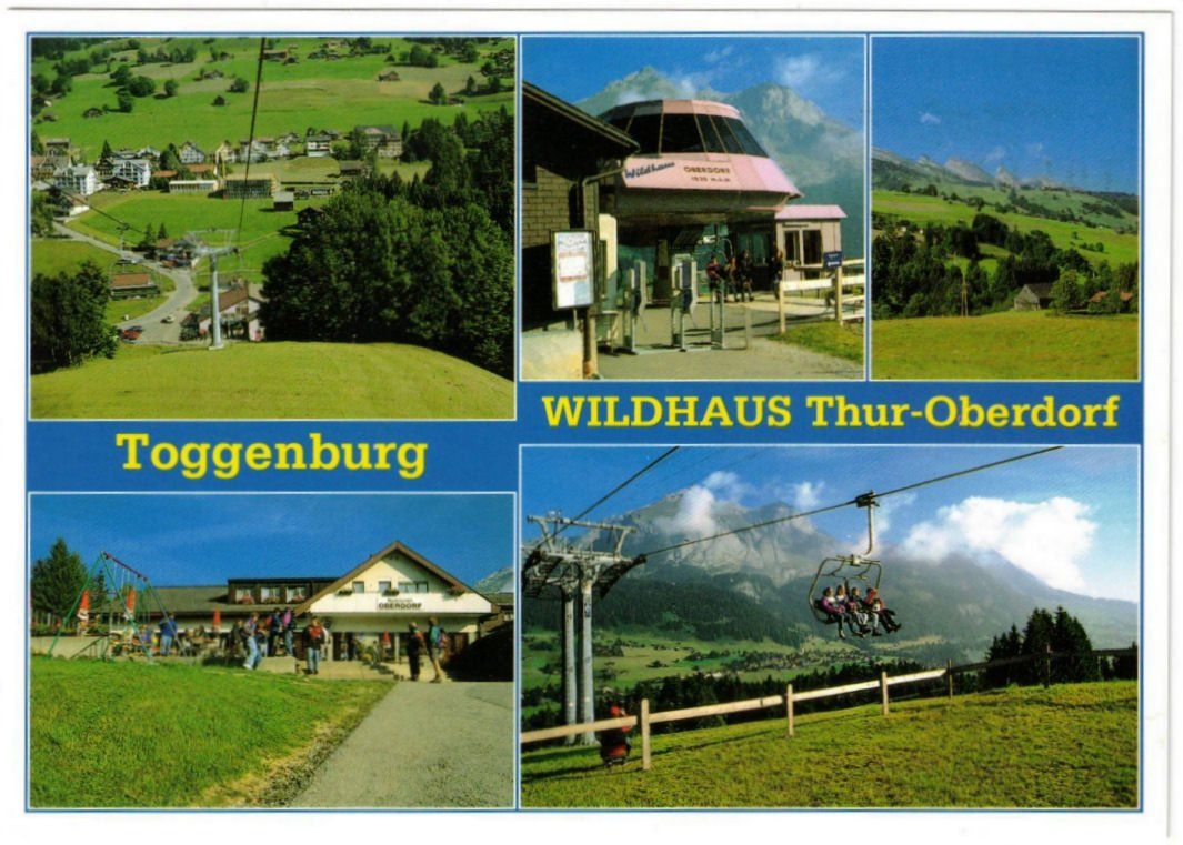 Cartoline postali: Wildhaus - 5 Bild AK – Usato da Binningen venduto da Mountainrider