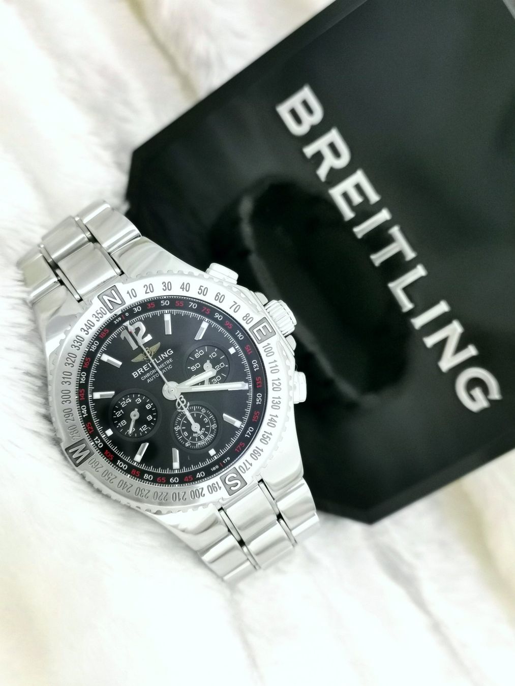 Breitling Orologi: Breitling Hercules neuwertig Full Set ref.A39362 – Nuovo (secondo la descrizione) da Nottwil venduto da Kaufen003 5