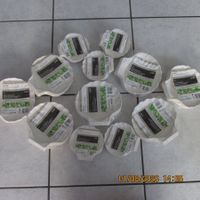 12x Migros Muschelform Teller neu Einweg, Aperoteller