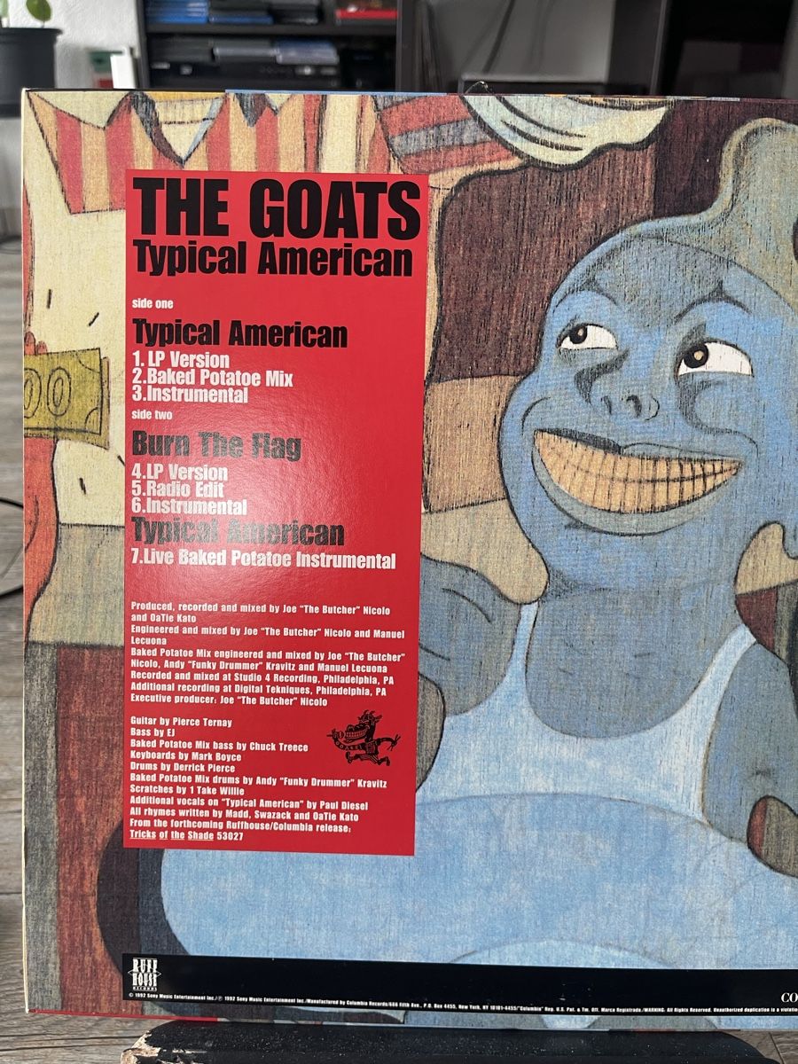 Dischi in vinile: The Goats / Typical american – Usato da Dagmersellen venduto da stonefinger 1