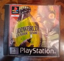 jeux PS1 ODDWORLD L’EXODE D’ABE DOUBLE JEUX 