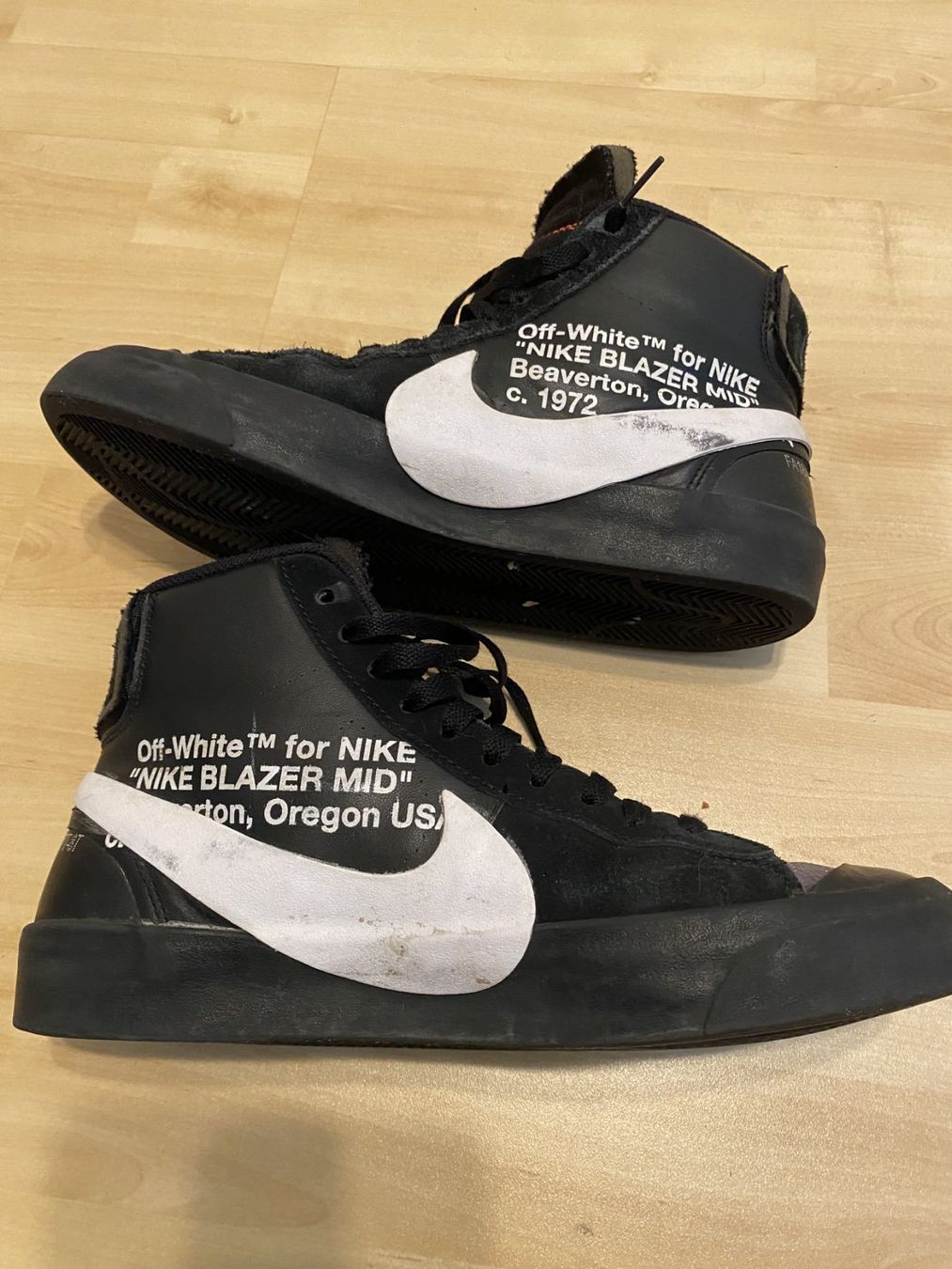 Off-White Scarpe da uomo: Nike Off White - Grim Reaper Blazer – Usato da Oberwil-Lieli venduto da Poliziano 2