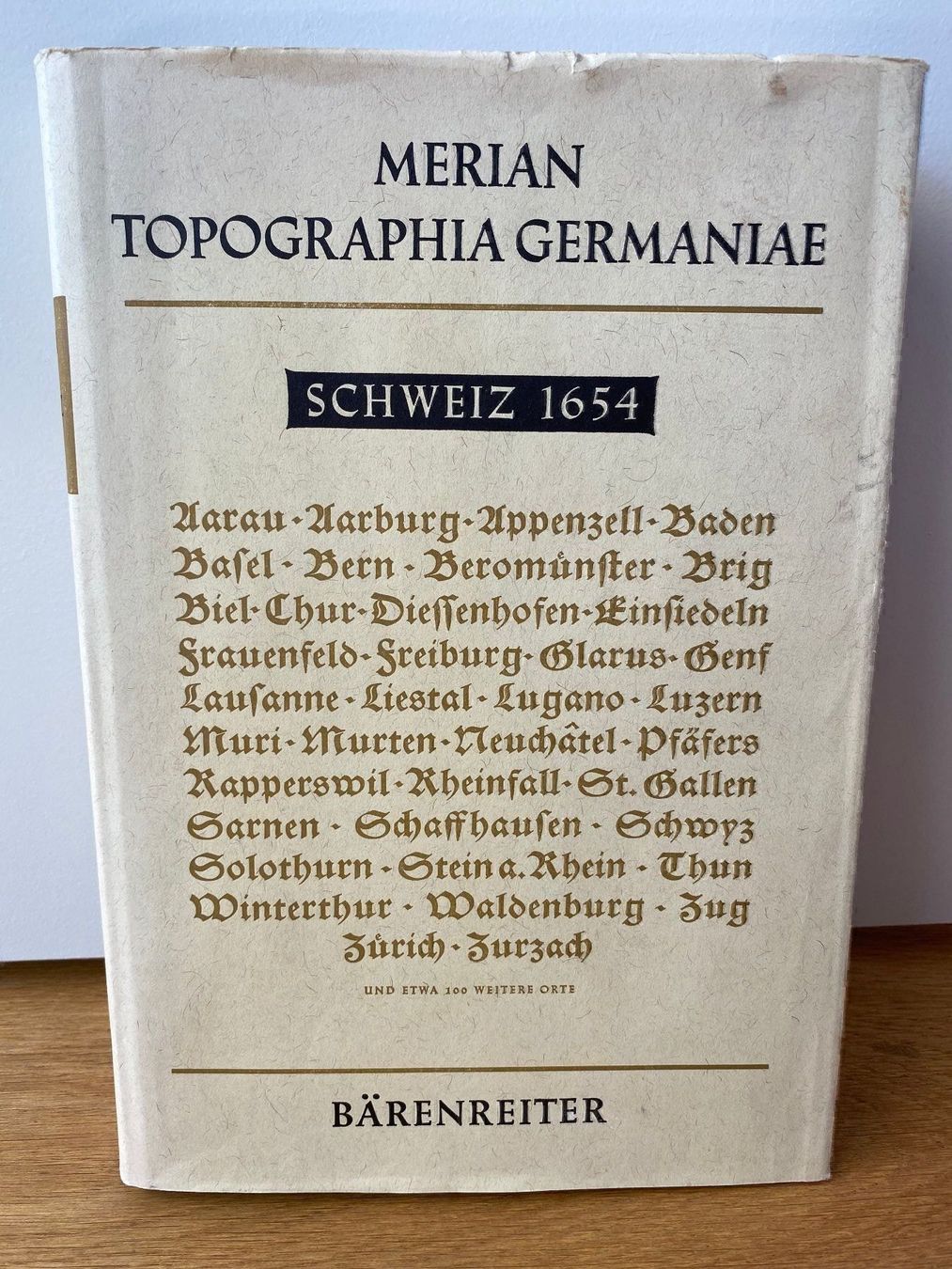 Bücher: Topographia Germaniae: Schweiz 1654 – Gebraucht aus Winterthur von Pedebe