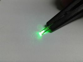 LED SMD 0402, grün 10Stk
