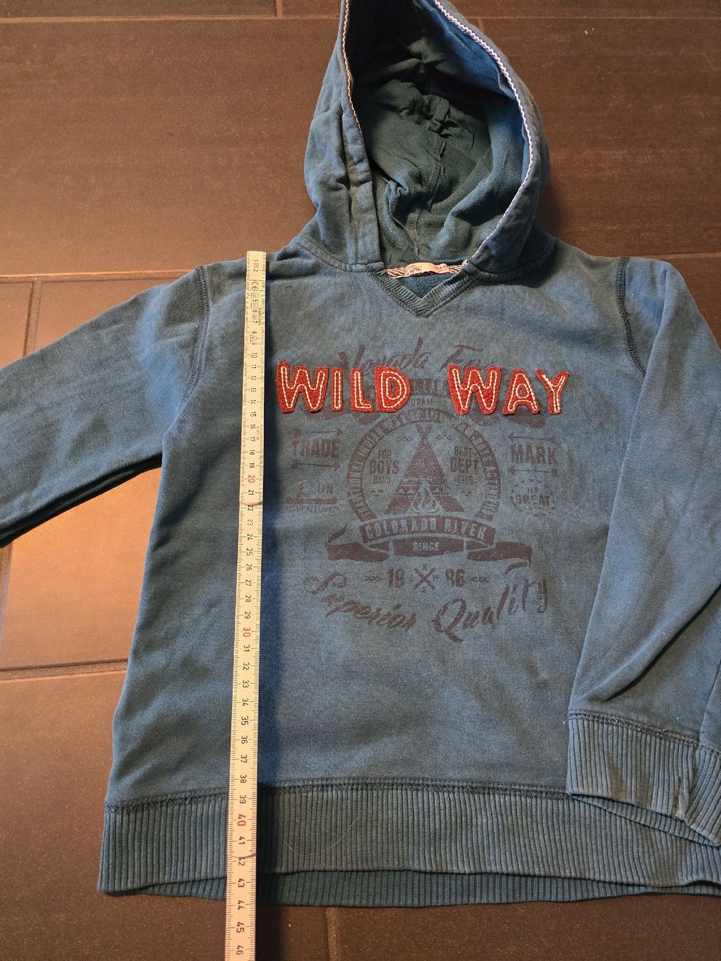 Pulls et sweat-shirts: Coole Kapuzenpullover, Gr. 122-128 – D'occasion à Unterentfelden par Panda-87 1